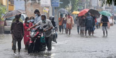 Heavy rain