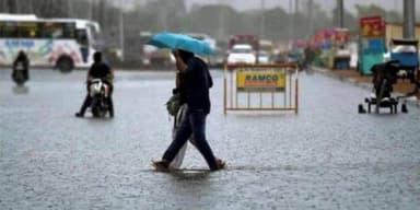 Heavy rain