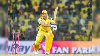 MS Dhoni - CSK vs RCB Match