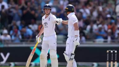 Harry Brook and Jamie Smith partnership
