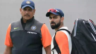 ravi shastri virat kohli