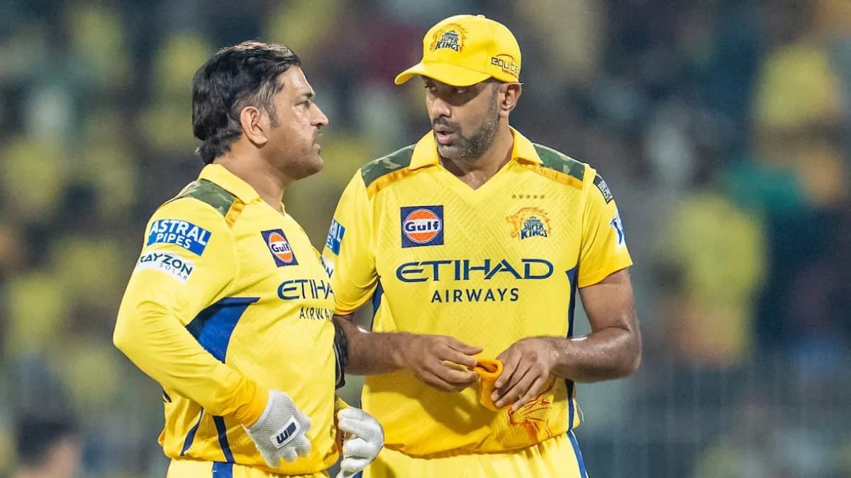 தோனி திரும்ப வருவாரா?  CSK காம்பினேஷனை காக்க ரிஸ்க் எடுக்க மாட்டோம் – அஸ்வின் 