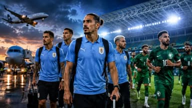 FIFA World Cup 2026 : உருகுவே அணிக்கு விமான நிலையத்தில் சிக்கல்! சவூதி அரேபியாவுடனான மோதல் தொடருமா?