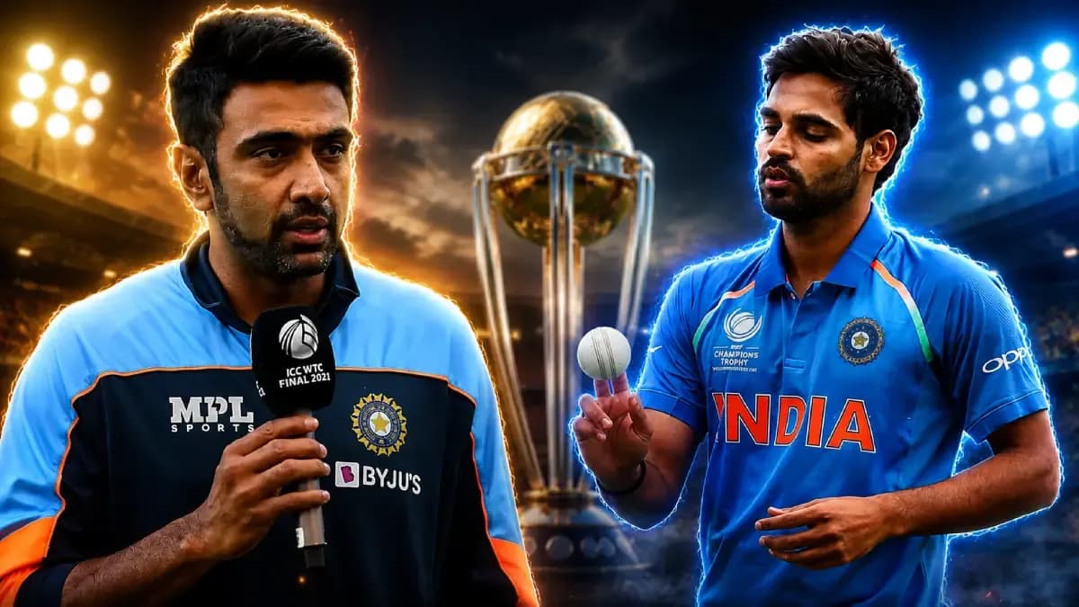 2027 உலகக் கோப்பையில் புவனேஸ்வர் குமார் கண்டிப்பாக இருக்கனும் - அஸ்வின் வலியுறுத்தல்!