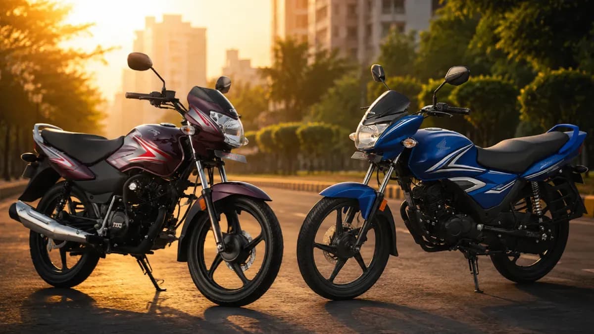 ரேட் கம்மி..மைலேஜ் அதிகம்! டிவிஎஸ் ஸ்போர்ட்vs ஹோண்டா ஷைன்..எது பெஸ்ட்? 