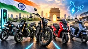 200 கி.மீ Range முதல் ரூ.99,000 விலை வரை.. இந்தியாவில் களமிறங்கும் புதிய EV பைக்குகள்!