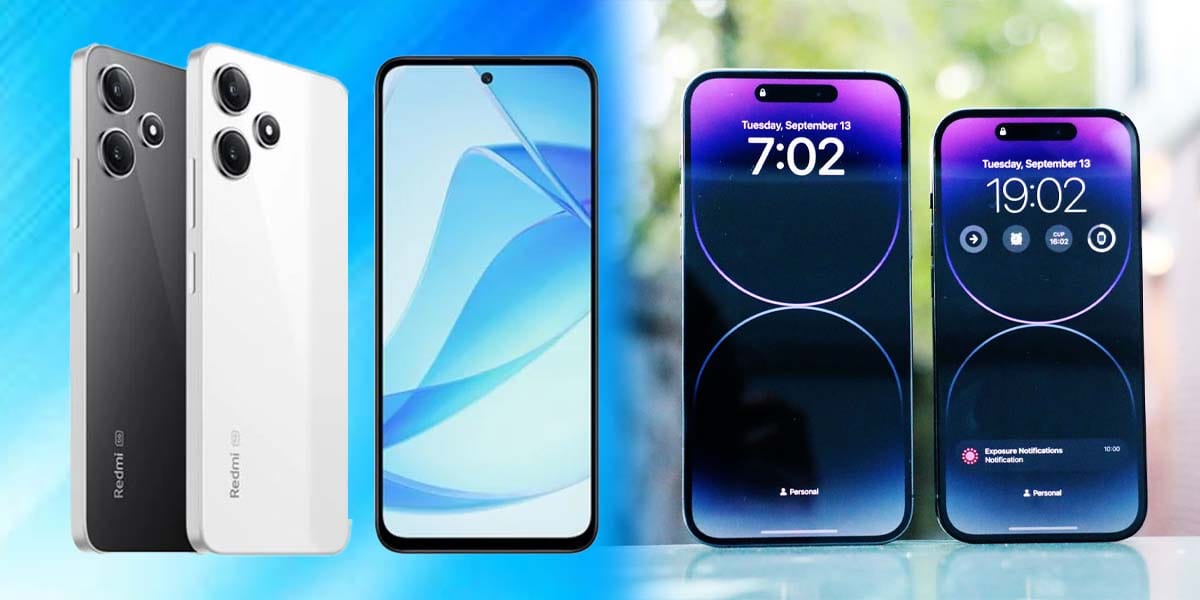 iPhone 14 - Redmi 12
