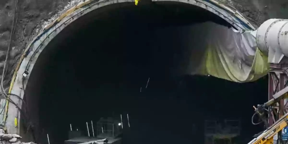 Tunnel Collapses In Telangana
