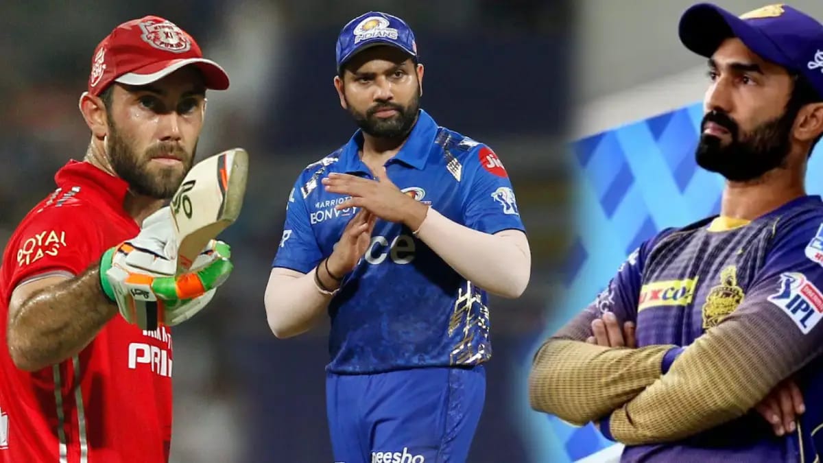 Glenn Maxwell - Rohit sharma - Dinesh Karthik