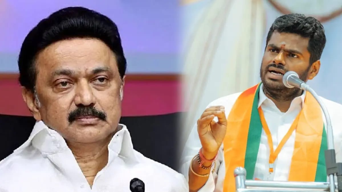 TN CM MK Stalin - TN BJP Leader Annamalai