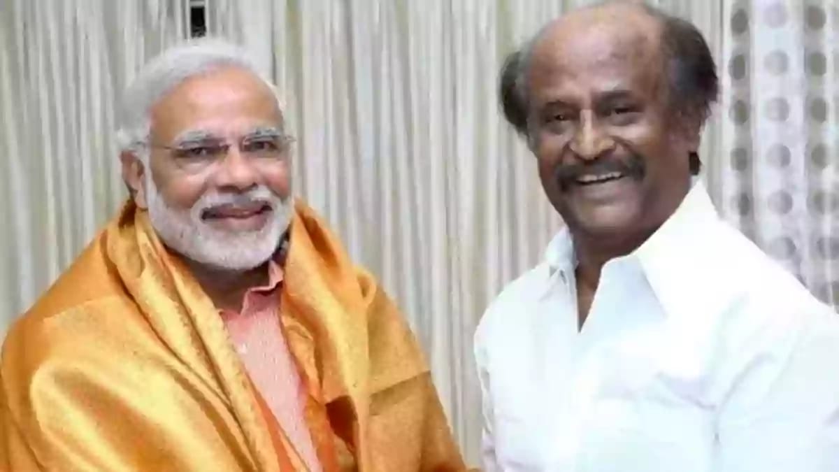 modi and rajinikanth