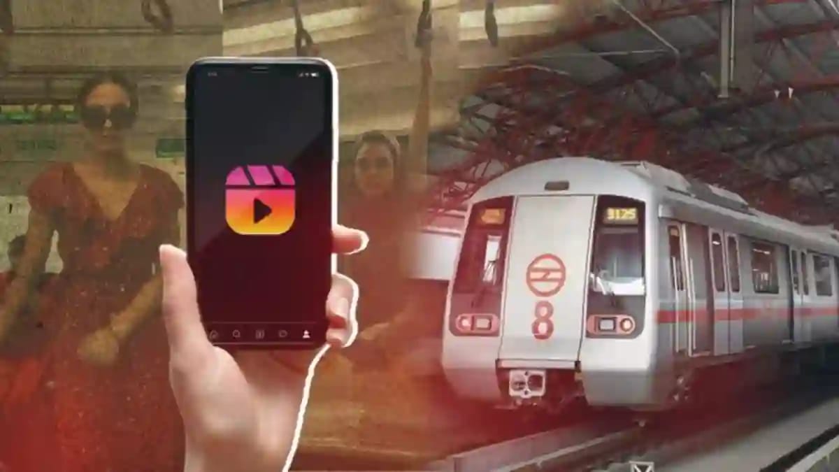 delhi metro reels stop