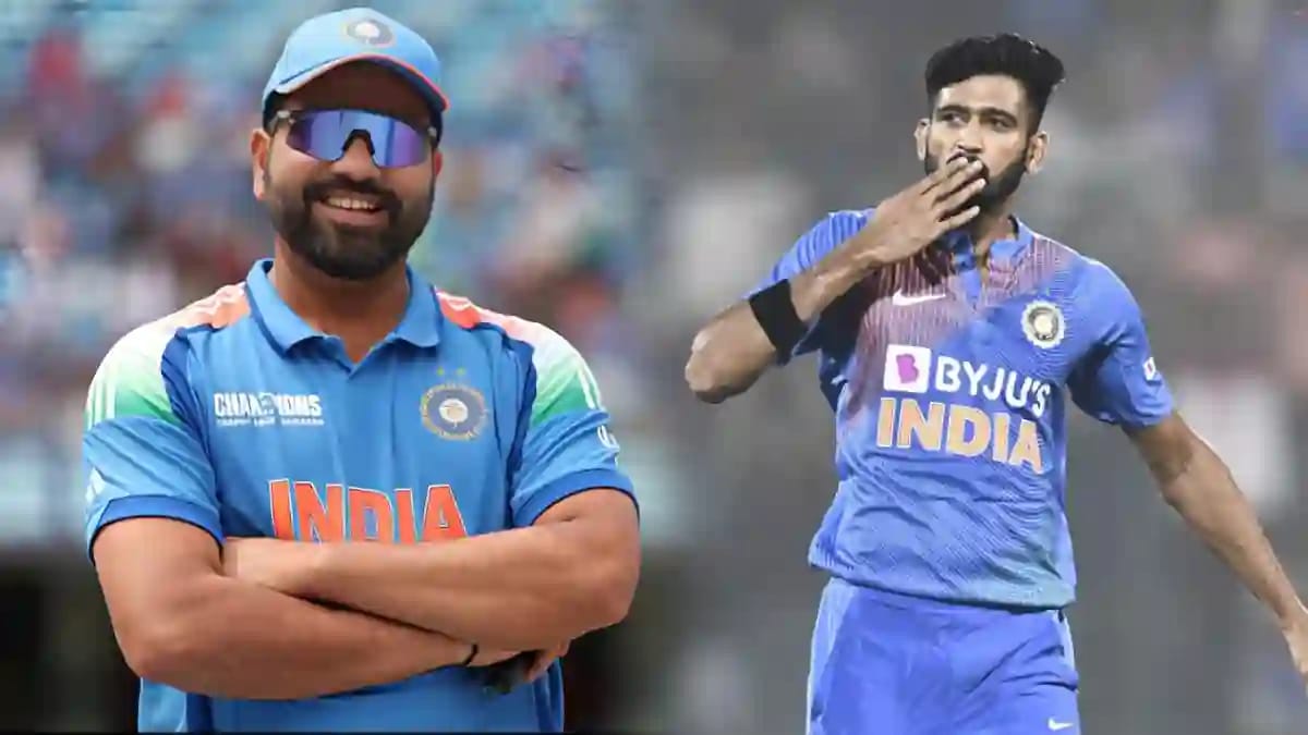 khaleel ahmed Rohit Sharma