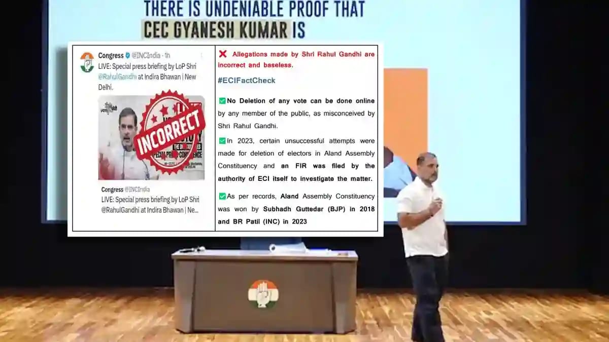 rahul gandhi eci issue