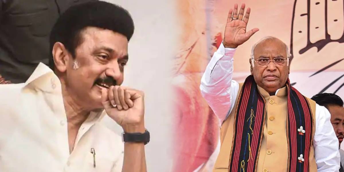 Tamilnadu CM MK Stalin - Congress President Mallikarjuna kharge