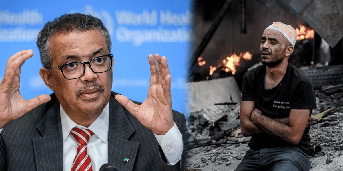 WHO Chief israel war