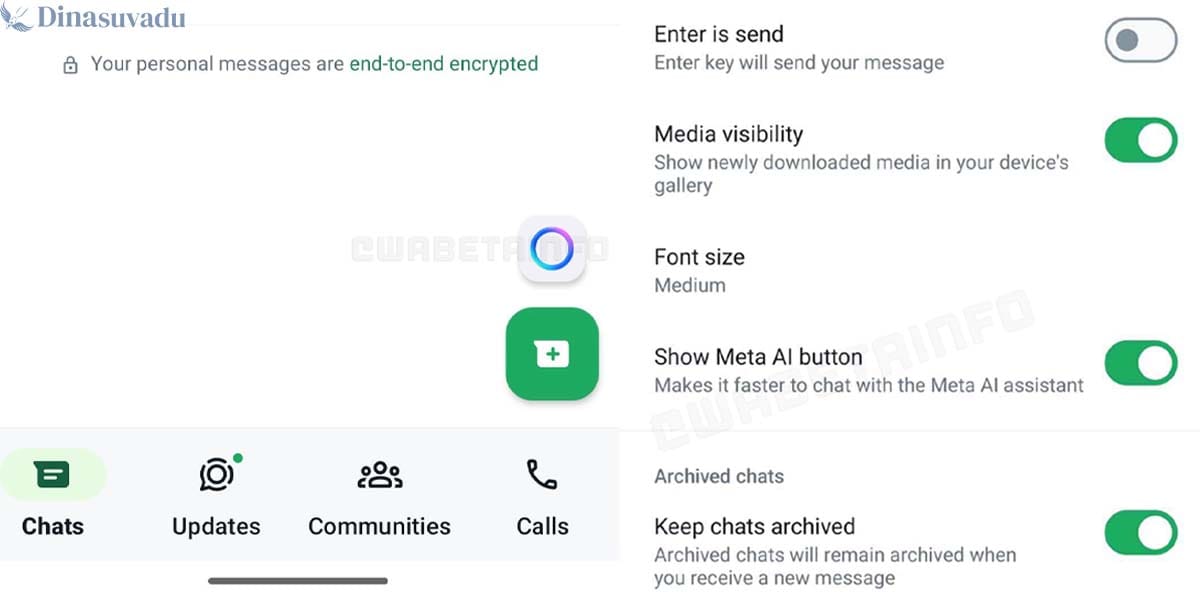 WhatsApp meta ai