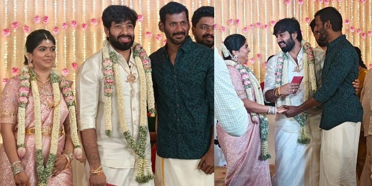 AdhikRavichand married Aishwarya Prabhu