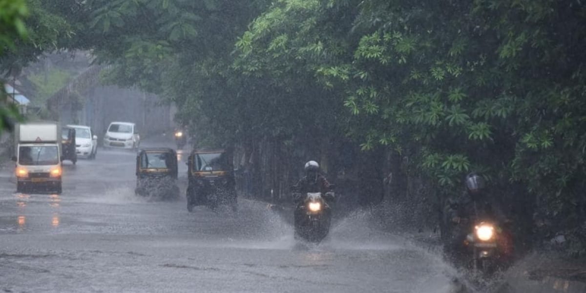 heavy rain