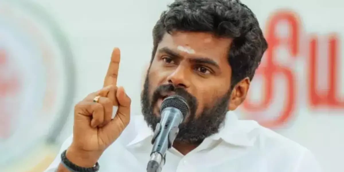 BJP State President Annamalai