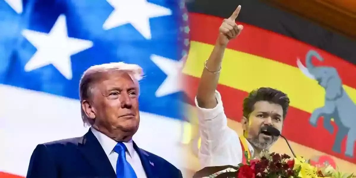 Donald trump - TVK Leader Vijay