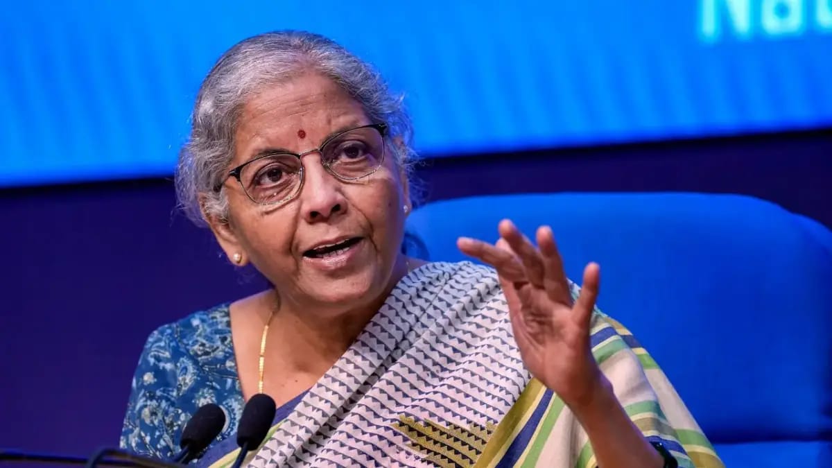Finance Minister Nirmala sitharaman