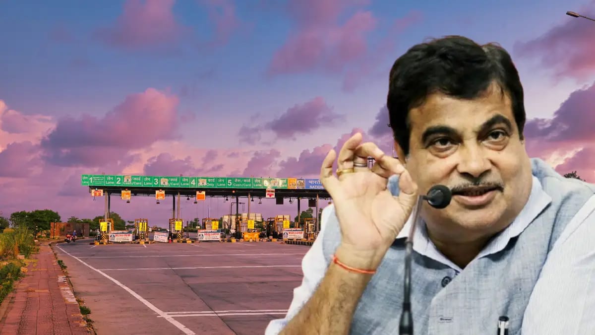 Tollgate - Union minister Nitin Gadkari