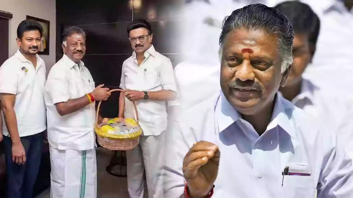 O Panneerselvam - mk stalin