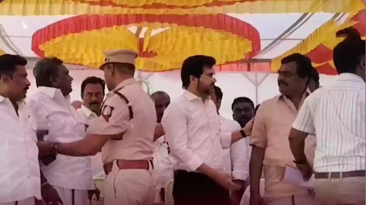 Thanga Tamilselvam MP - Maharajan MLA