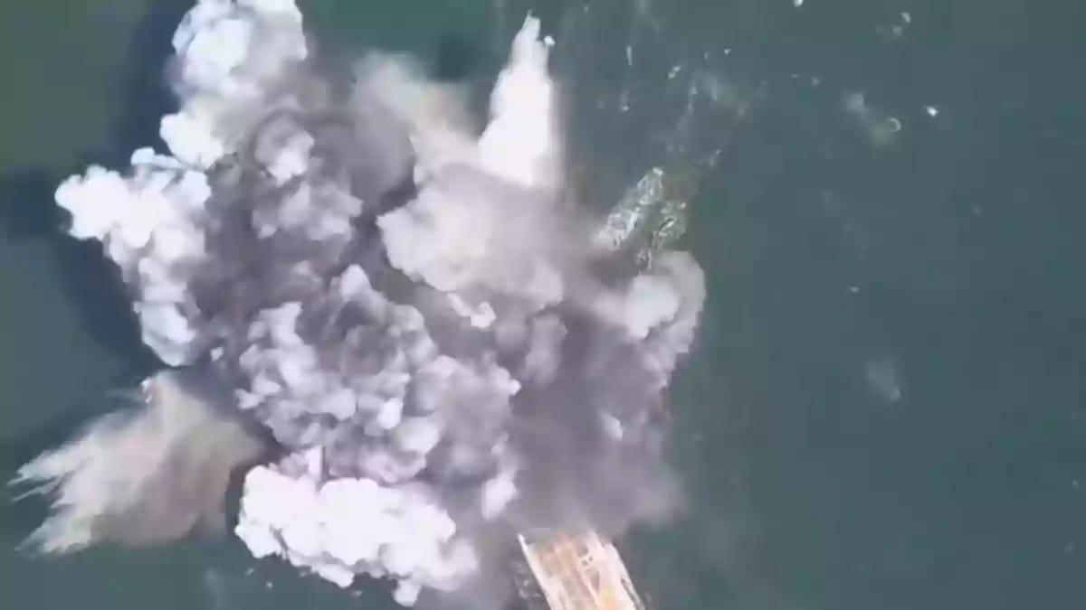 Ukraine Russia War - Recon Ship