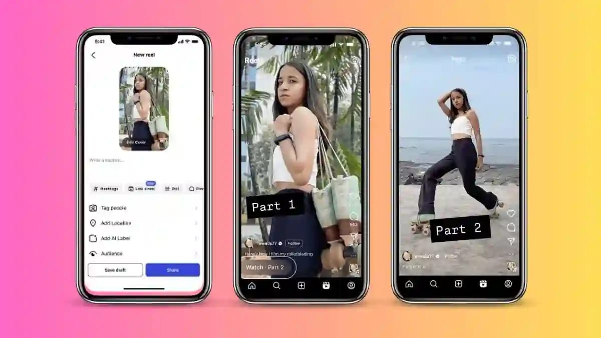 instagram Link a Reel