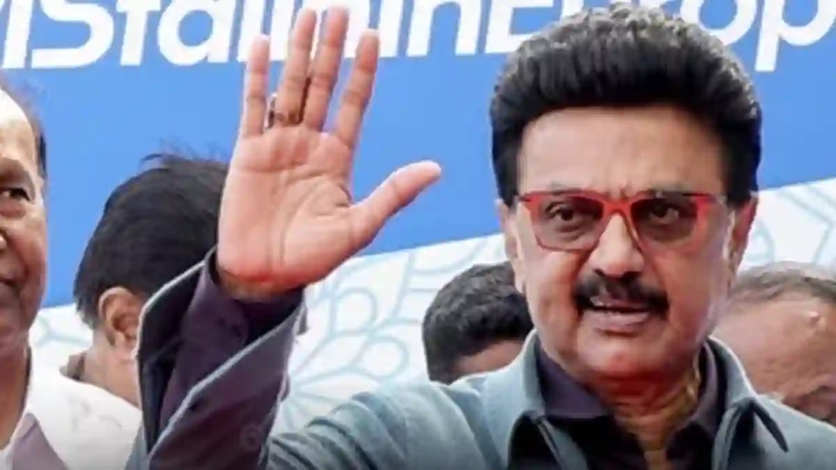M.K. Stalin is proud