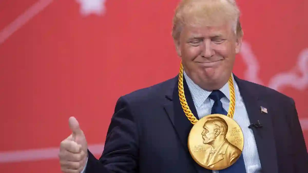 donald trump nobel peace prize