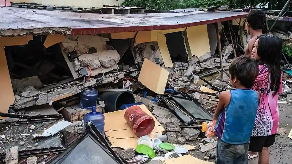 Earthquake in Philippines