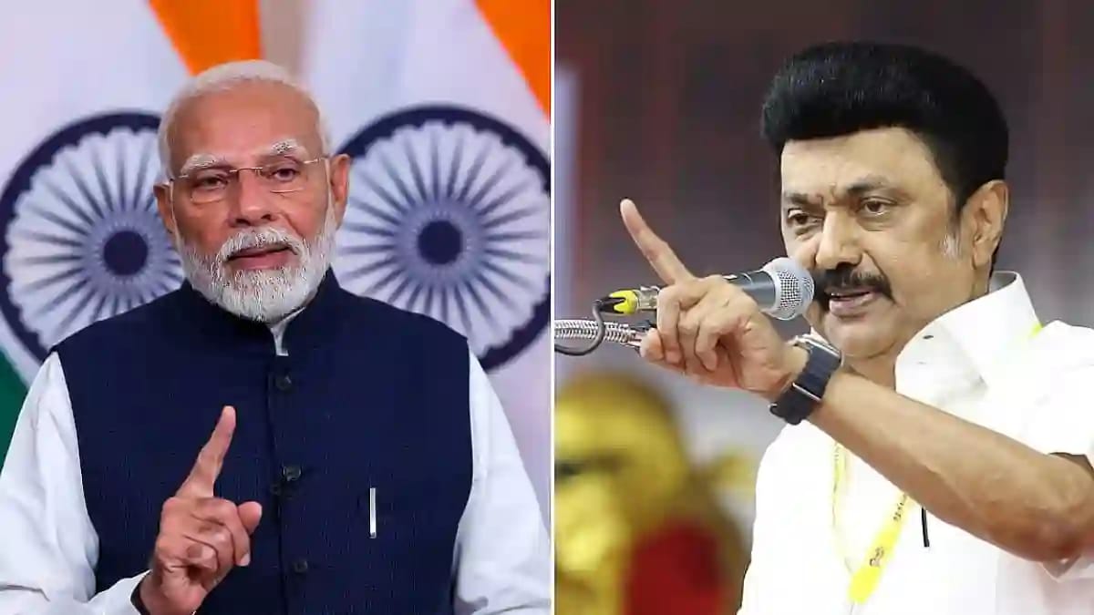 narendra modi vs MK Stalin