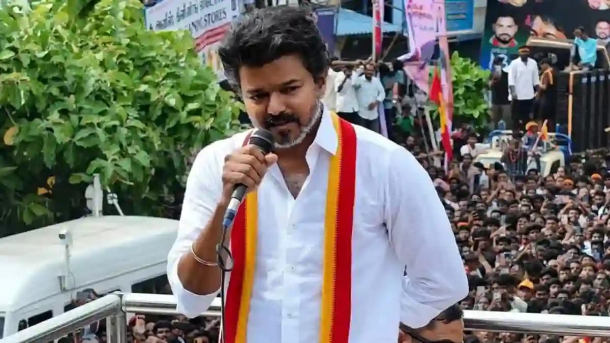 vijay tvk road show