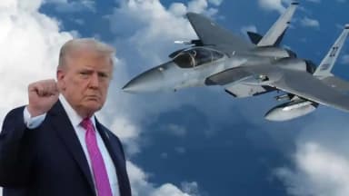 F-15 சம்பவம் : டென்ஷனாகி கத்திய ட்ரம்ப்! வெளியான சீக்ரெட் தகவல்!