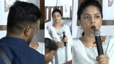 "ஜனநாயகன் பார்த்த நான் ஜோக்கரா"? மைக்கை பிடுங்கிய பின் சனம் ஷெட்டி பேசியது என்ன?