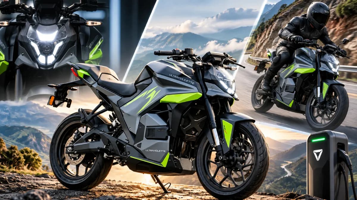 323 கி.மீ ரேஞ்ச்... 40 HP பவர்! ரூ.2.49 லட்சத்தில் வந்தது Ultraviolette X47!