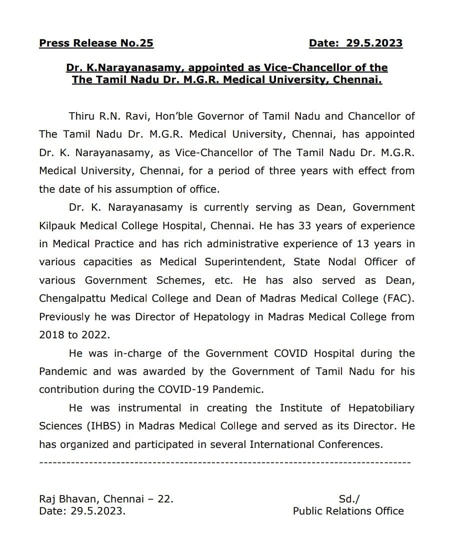vice chancellor