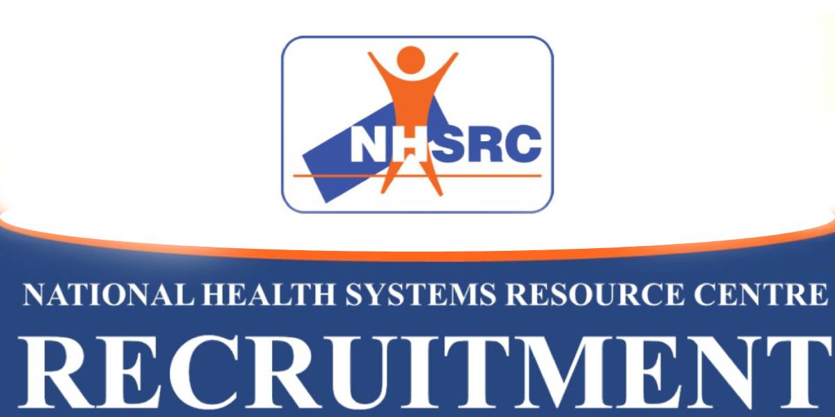 NHSRC Recruitment 2023