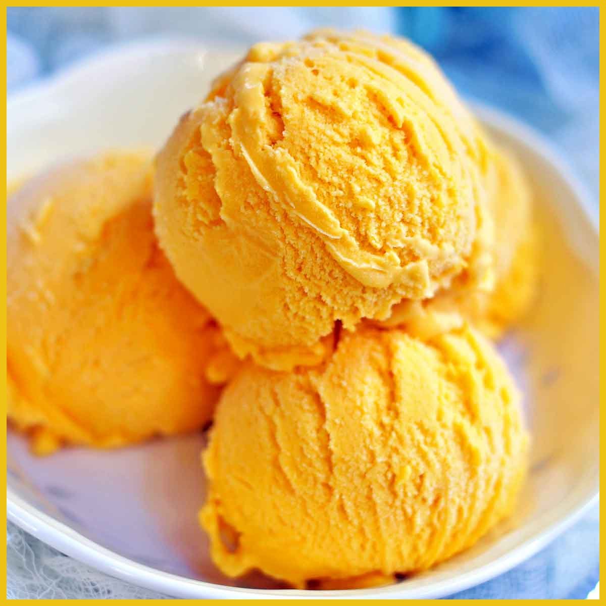 mango ice cream