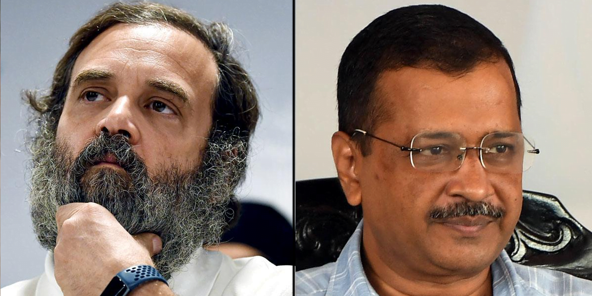 rahul - kejriwal