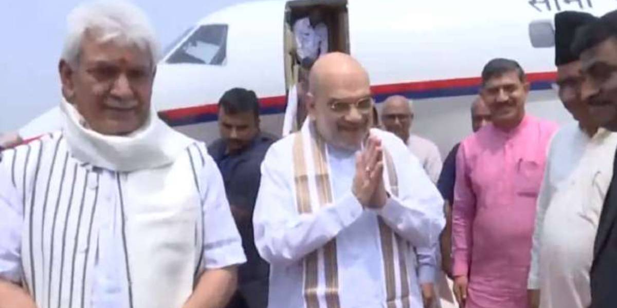 Amit shah in Kashmir