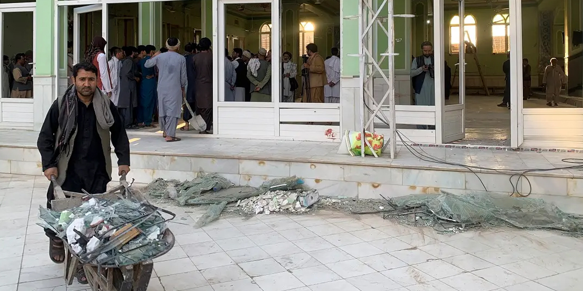 Blast at funeral