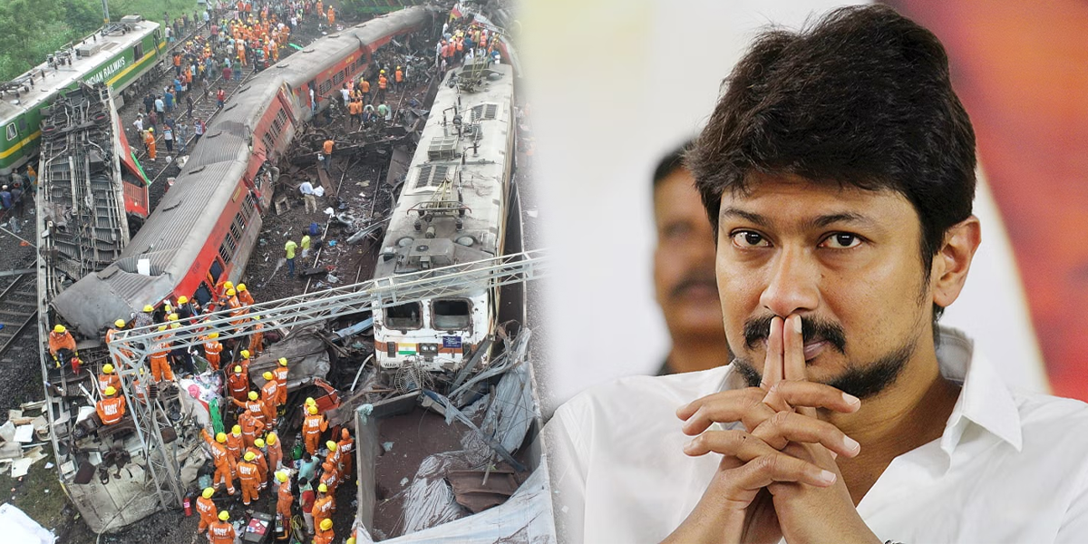 OdishaTrainAccident - UdhayanidhiStalin