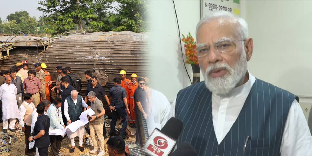 PM Modi at Hospital