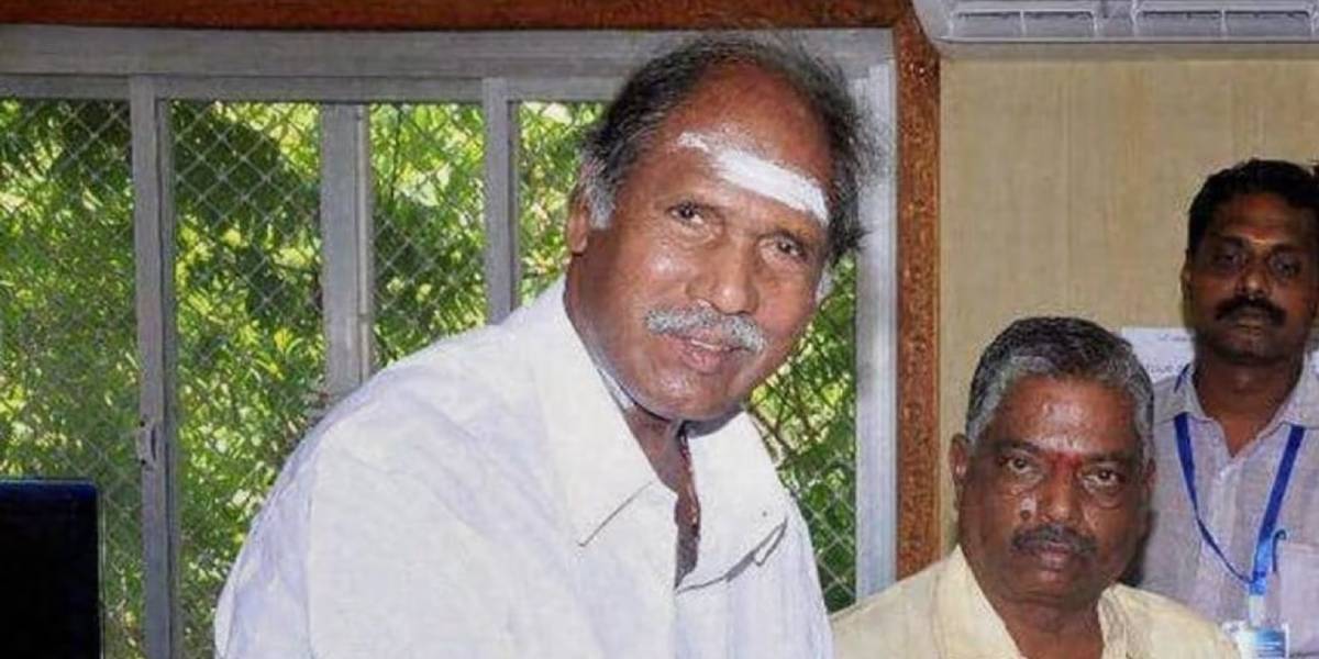Puducherry CM Rangasamy