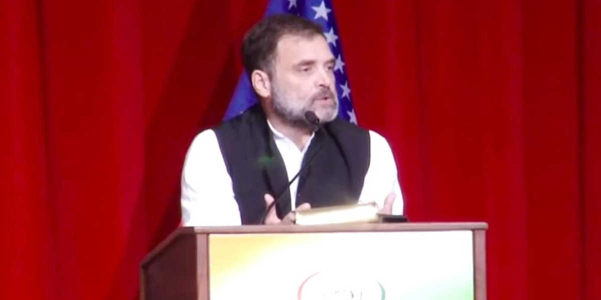 Rahul Gandhi in US