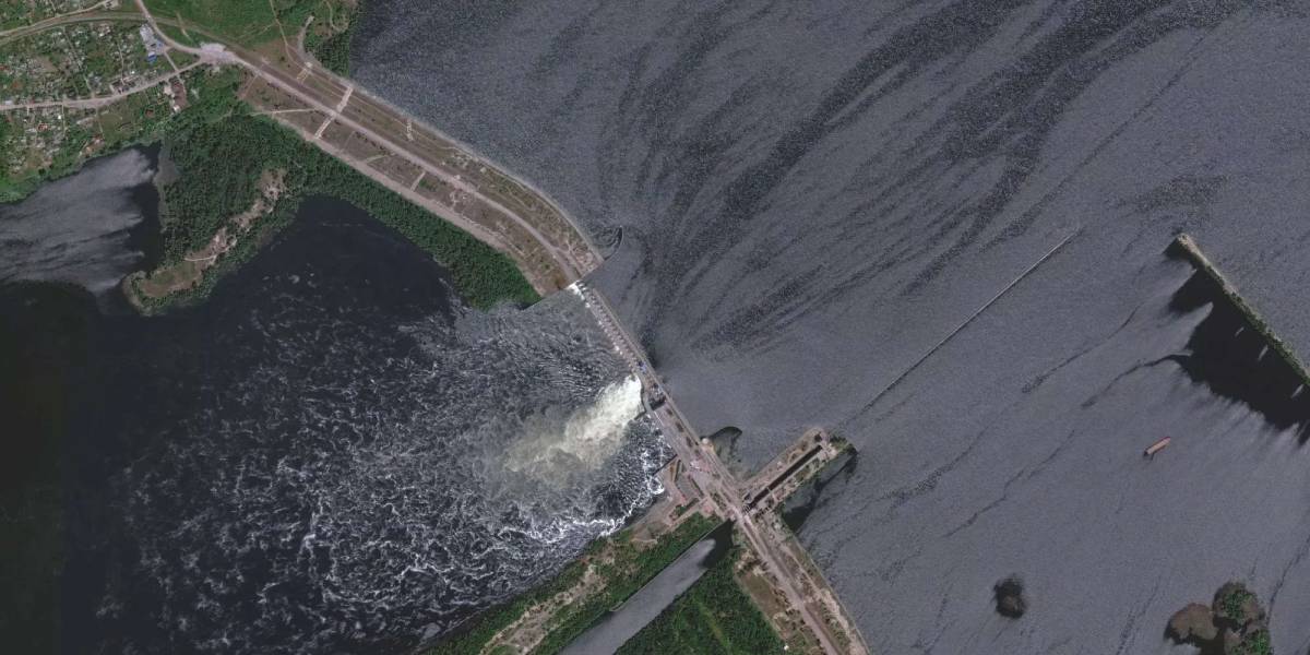 Ukraine Kakhovka Dam